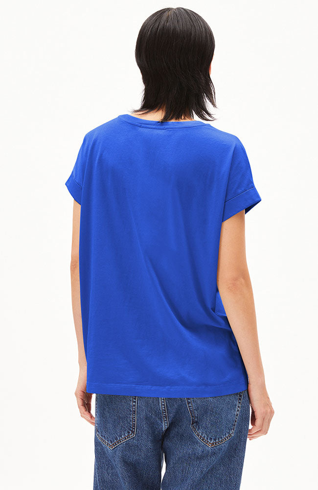 ARMEDANGELS Idaara dynamo blue tee