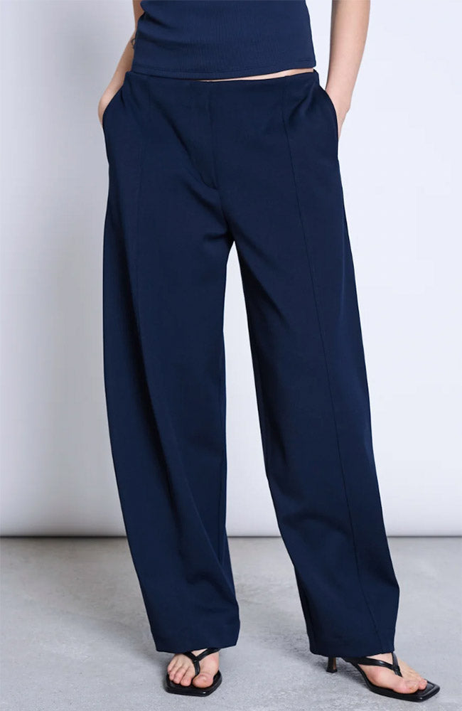 JAN N JUNE Juny barrel broek nightfall dames | Sophie Stone 