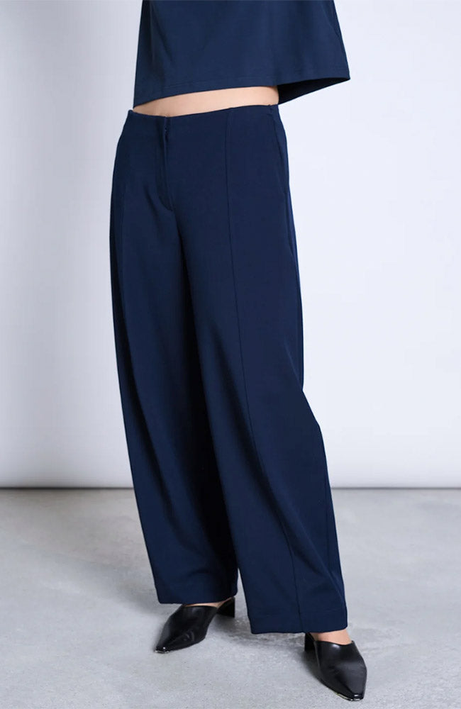 JAN N JUNE Juny barrel broek blauw dames | Sophie Stone 