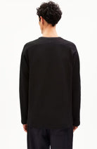 ARMEDANGELS Josuaa waffle long sleeve black | Sophie Stone