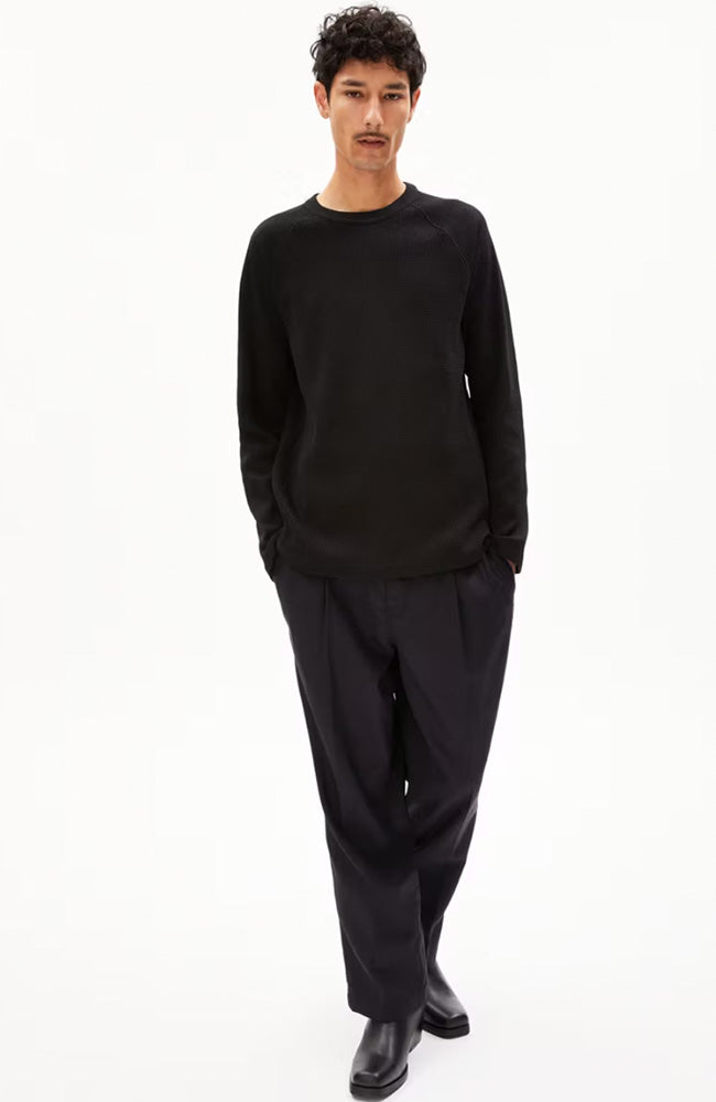 ARMEDANGELS Josuaa waffle long sleeve organic cotton | Sophie Stone