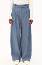 ARMEDANGELS Kaayua broek blauw van TENCEL voor dames | Sophie Stone