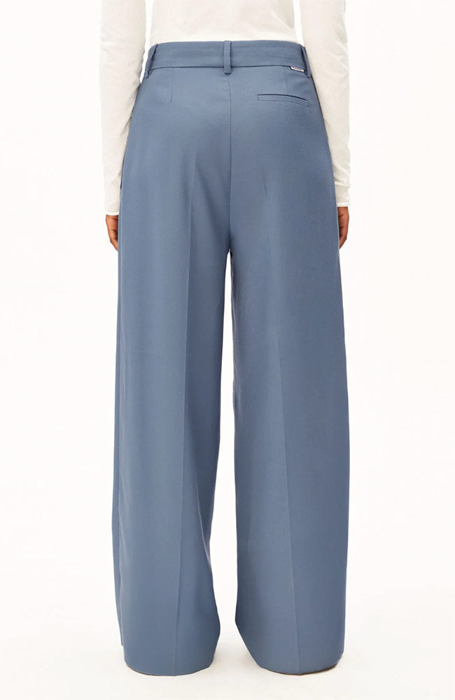 ARMEDANGELS Kaayua broek blauw van TENCEL voor dames | Sophie Stone