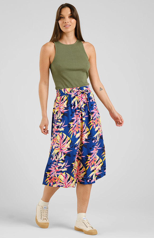 Dedicated klippan tropical collage skirt from ecovero for women | Sophie Stone