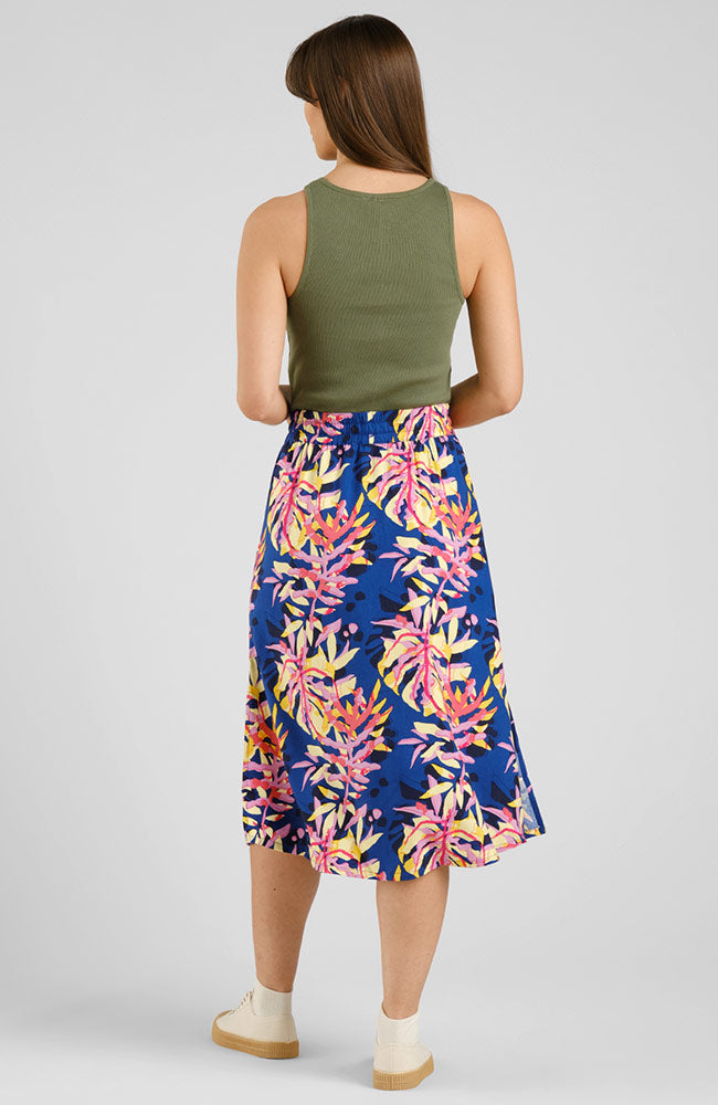 Dedicated klippan tropical collage skirt from ecovero for woman | Sophie Stone