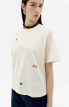 Thinking MU Sol Lucia white organic cotton ladies | Sophie Stone