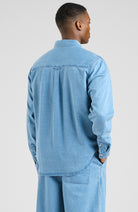 Dedicated Lunnevik shirt blue including organic cotton men | Sophie Stone