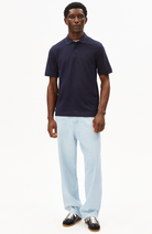 ARMEDANGELS Maario polo night sky van biologisch katoen voor heren | Sophie Stone