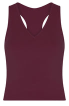 Girlfriend Collective maddie tanktop rood van 100% GRS rPET voor dames | Sophie Stone