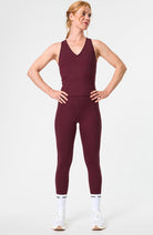 Girlfriend Collective compressive high-rise legging mulberry GRS RPET vrouwen | Sophie Stone