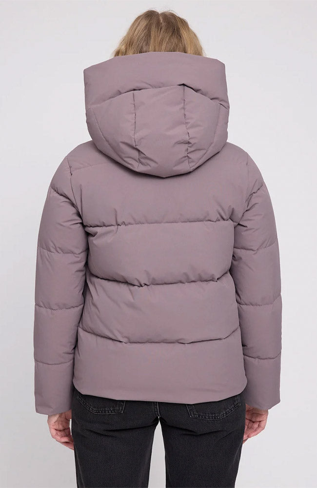 MAZINE Basic Puffer jack purple van GRS voor dames | Sophie Stone