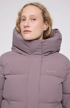 MAZINE Basic Puffer jack paars van GRS ladies | Sophie Stone