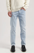 MUD Jeans Hank Mid Tapered jeans light vintage from organic cotton men | Sophie Stone