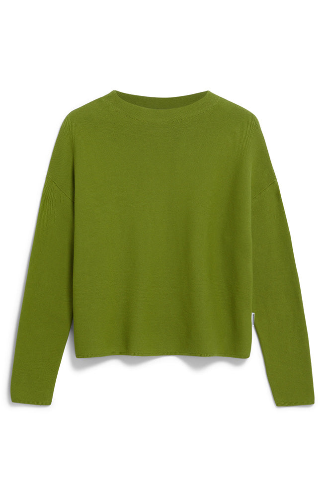 ARMEDANGELS Merinaa left sweater dark moss | Sophie Stone