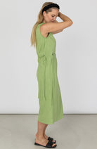 STORY OF MINE Midi jurk groen | Sophie Stone
