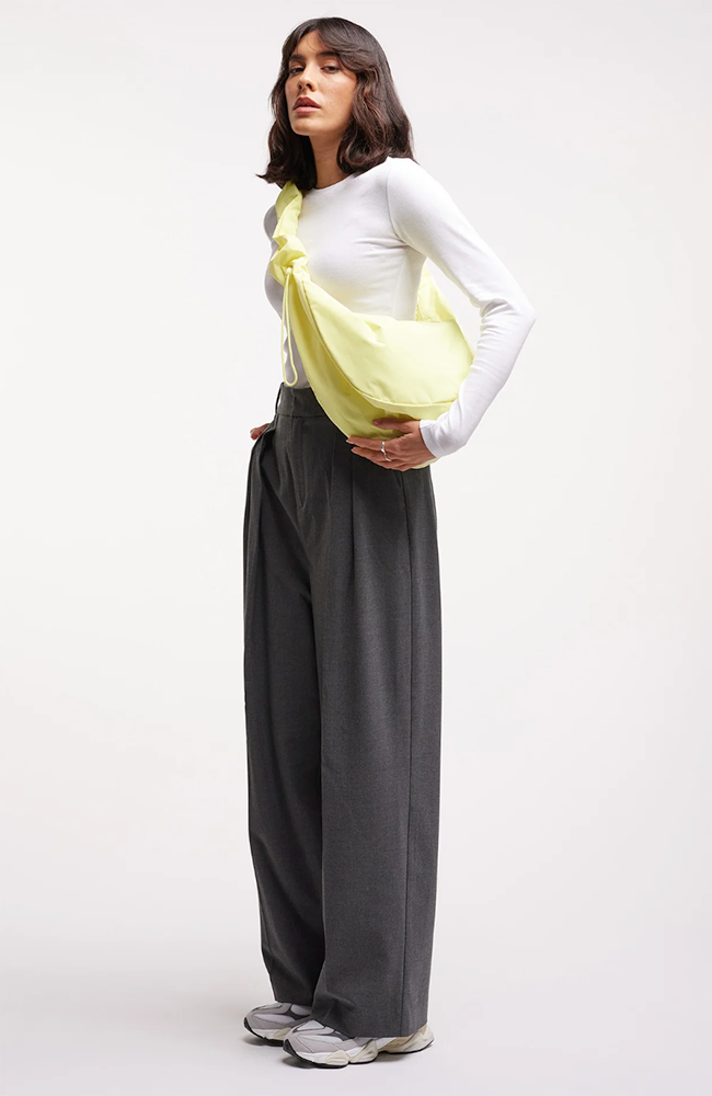 GOT BAG Moon bag ruffle sea lemon gerecycled materiaal unisex | Sophie Stone