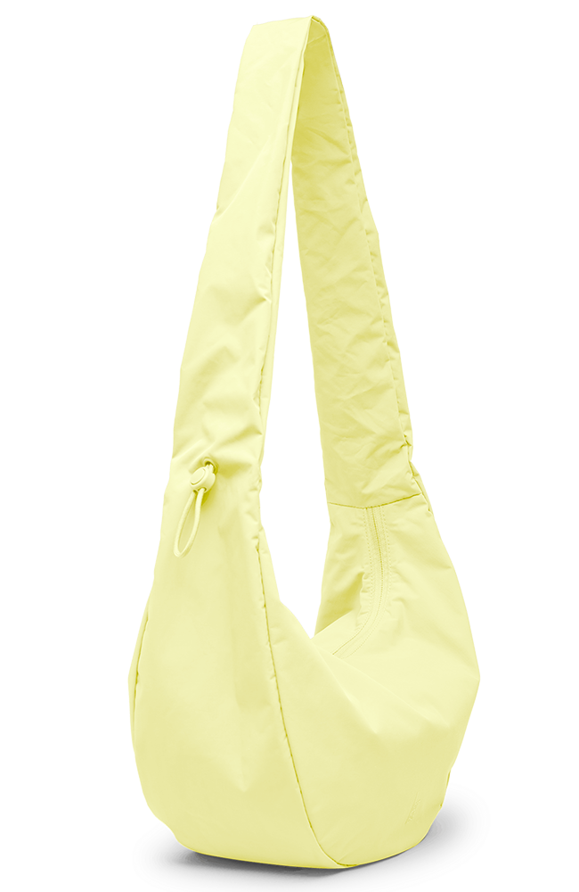GOT BAG Moon bag ruffle geel gerecycled materiaal uniseks | Sophie Stone