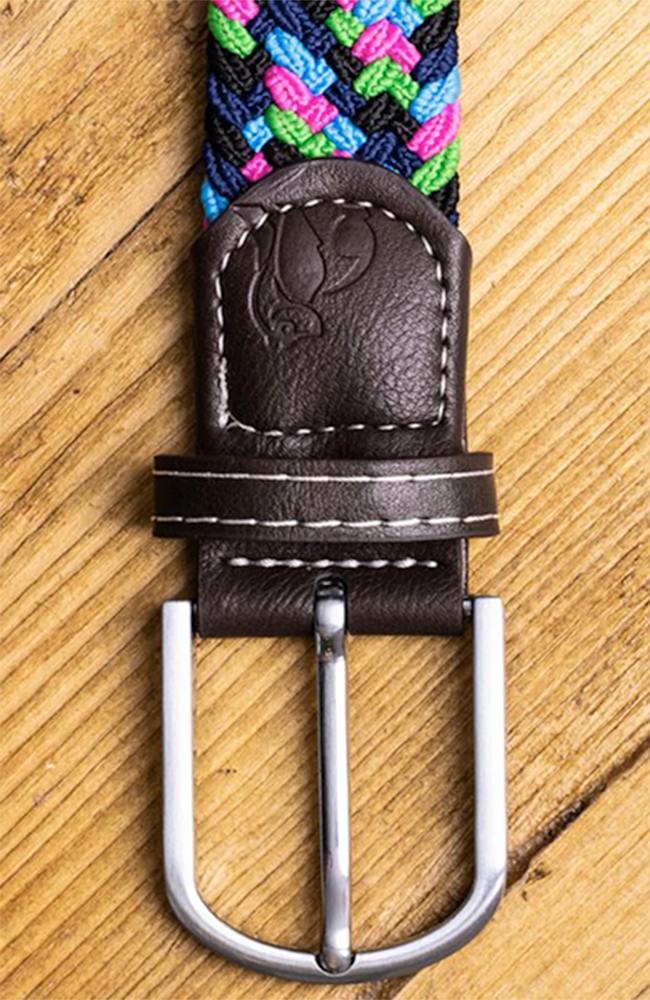 Swole Panda riem neon zigzag GRS unisex | Sophie Stone