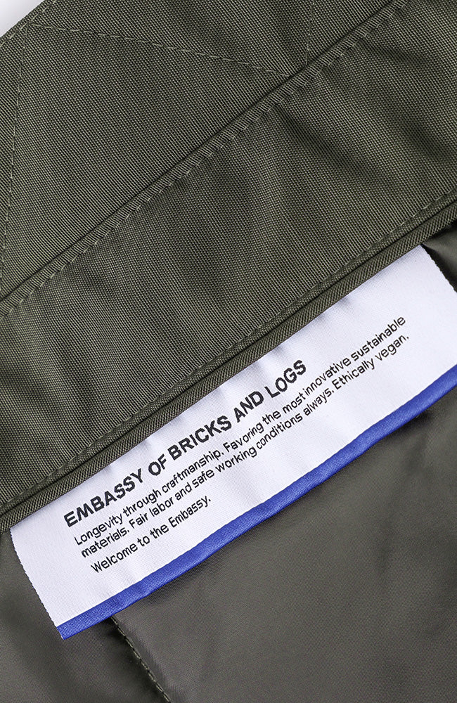 Embassy of Brick and Logs Jondal Parka Jacke grün | Sophie Stone 