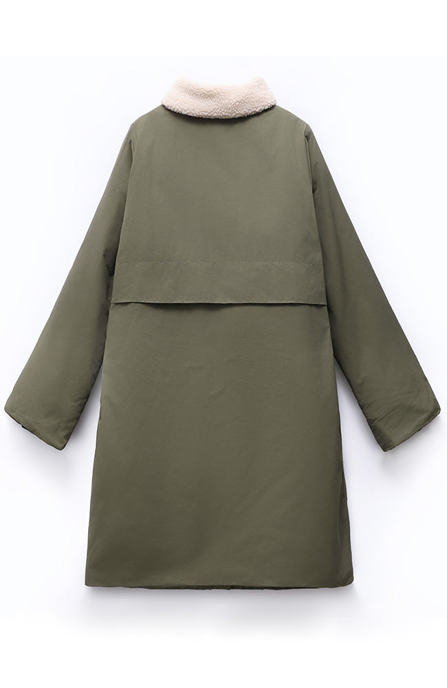 Embassy of Brick and Logs Jondal parka jas olive dames | Sophie Stone 