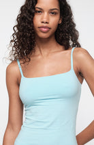 Organic Basic Flex-Top in Tropical Blue aus Bio-Baumwolle für Damen | Sophie Stone