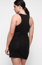 Organic Basics Core Minikleid schwarz aus Bio-Baumwolle für Damen | Sophie Stone