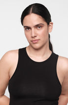 Organic Basics Core Minikleid schwarz aus Bio-Baumwolle für Damen | Sophie Stone