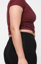 Organic Basics Active T-Shirt mit Rippbündchen aus Modal für Damen | Sophie Stone