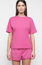 Organic Basics True Boxy T-Shirt, Pink, Organic Cotton, Women's | Sophie Stone