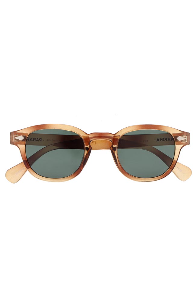 Parafina Montaña Taupe Tortoise Sunglasses made from recycled PET, unisex | Sophie Stone