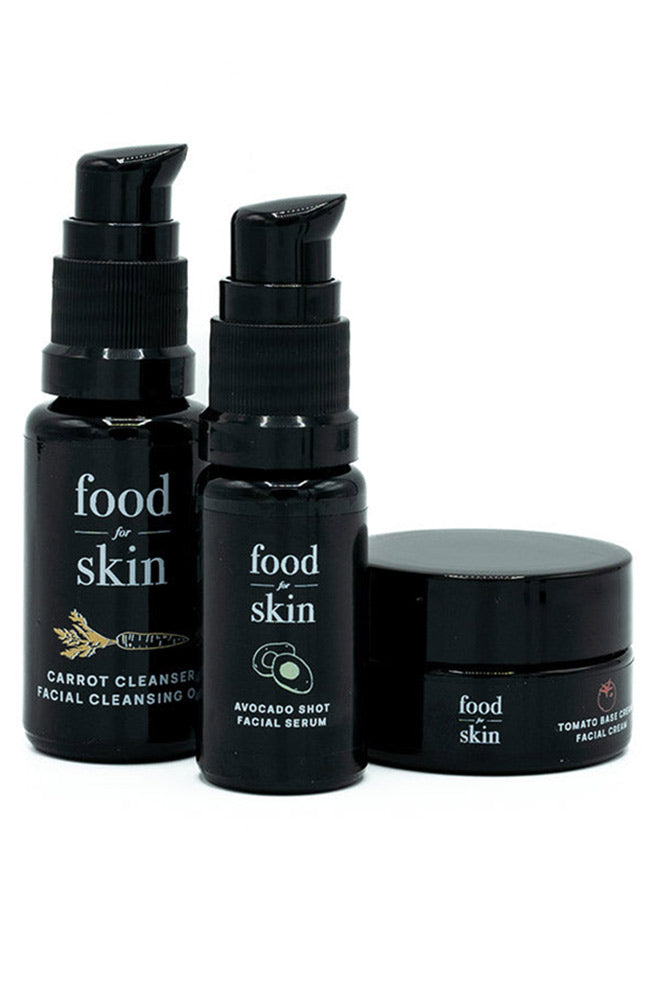 B-corp Food for skin unisex proefset 100% natuurlijke cosmetica | Sophie Stone