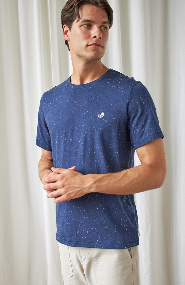 TWOTHIRDS Qalito t-shirt navy from organic cotton | Sophie Stone