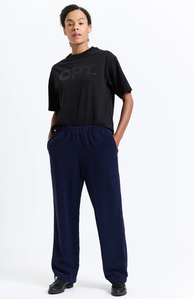 NEW OPTIMIST Gein blackberry pants in organic cotton | Sophie Stone