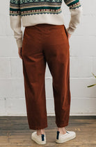 TWOTHIRDS Elafonisi pants toffee from sustainable organic cotton for women | Sophie Stone