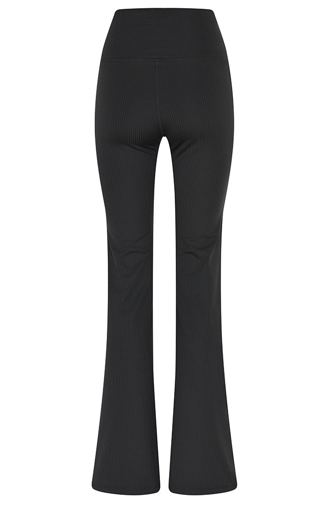 Girlfriend Collective flare leggings black from rPET ladies | Sophie Stone