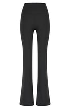 Girlfriend Collective Compressive rib flare pants black | Sophie Stone