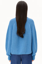 ARMEDANGELS rib trui skylight van biologisch katoen en wol dames | Sophie Stone