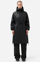 MAIUM Original Saddle zwart regenjas gerecycled polyester dames | Sophie Stone 