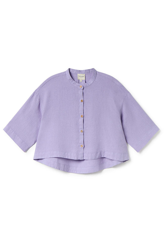 TWOTHIRDS Sandon blouse purple for women | Sophie Stone