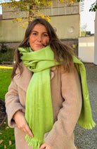 Alpaca Loca Scarf limestone green by Alpaca | Sophie Stone