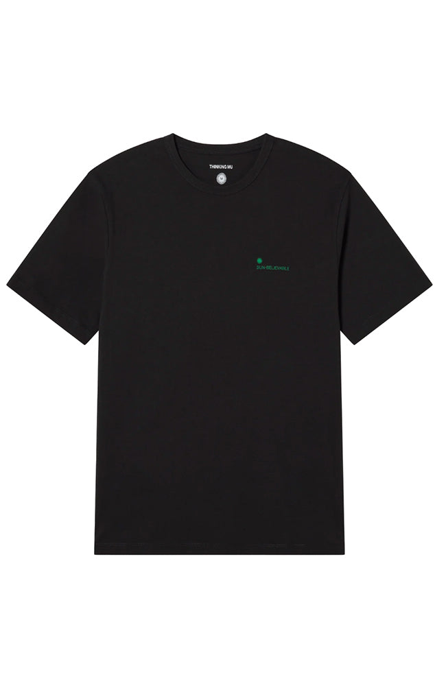 Thinking Mu Sun believable t-shirt black from organic cotton men | Sophie Stone