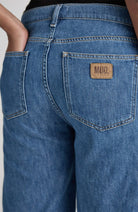 MUD jeans Suzy Mid Short Medium stone duurzaam | Sophie Stone