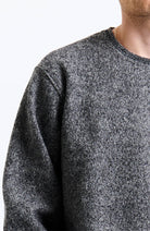 NEW OPTIMIST Cadz sweater gray in wool for men | Sophie Stone