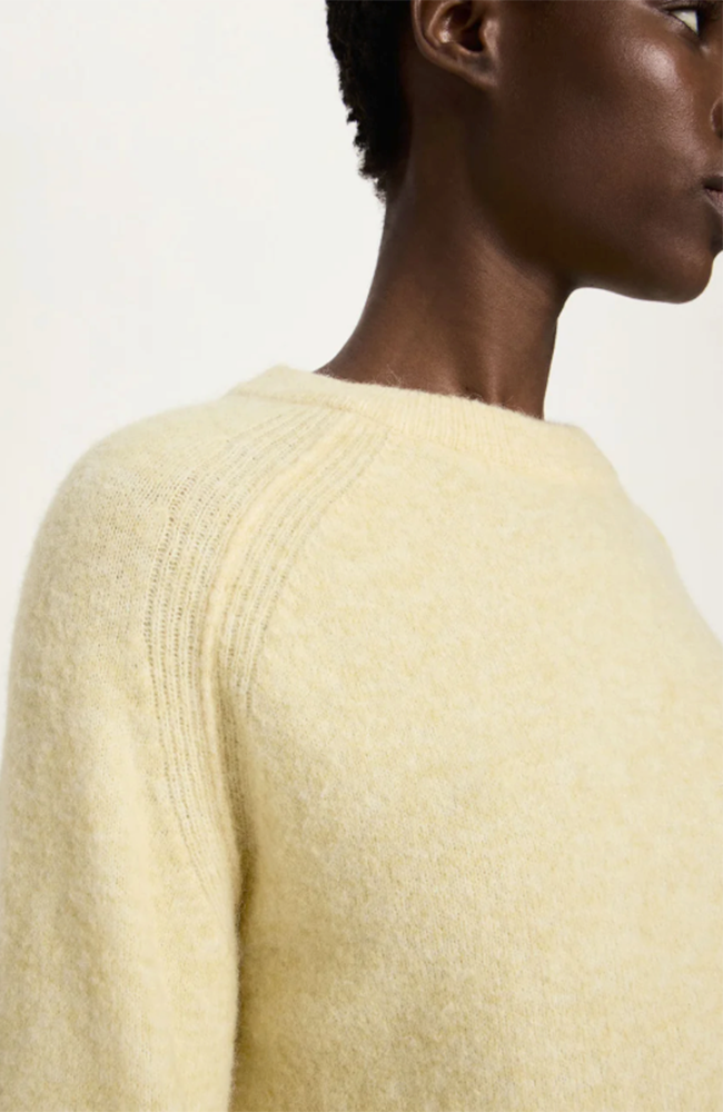 LANIUS trui sun melange alpaca dames | Sophie Stone