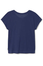 TWOTHIRDS Illetis t-shirt blueberry made from TENCEL Lyocell for women | Sophie Stone
