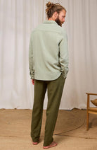 TWOTHIRDS Unyee shirt light green organic cotton men's | Sophie Stone