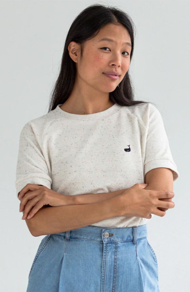 TWOTHIRDS Carvel terry cloth shirt faux recycled materials for women | Sophie Stone