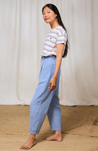 TWOTHIRDS Haruku pants blue from TENCEL for women | Sophie Stone