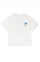 TWOTHIRDS Uwins surf t-shirt off white from organic cotton for women | Sophie Stone