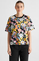 Dedicated Vadstena Shirt Wiese Blumen Bio-Baumwolle Damen | Sophie Stone